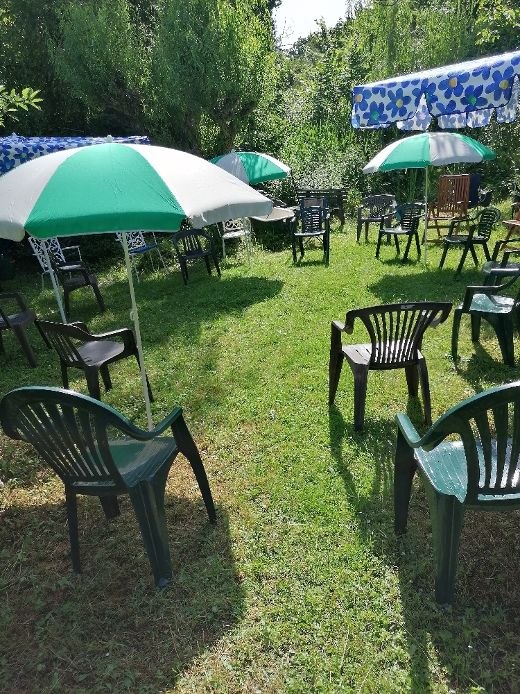 Das Gartenseminar am 10.07. im Garten am Lohrberg. Hier die Stimme