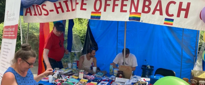 AIDS-Hilfe auf dem Mainuferfest 2023 AIDS-Hilfe auf dem Mainuferfest 2023